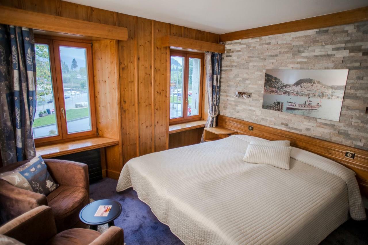 Hotel De La Truite & Spa Le Petit Nautilus Le Pont ภายนอก รูปภาพ